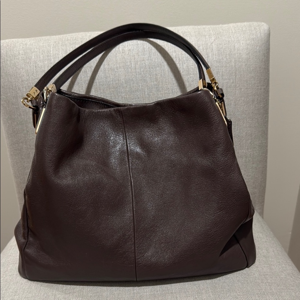 Coach Brown Leather Women's Bag